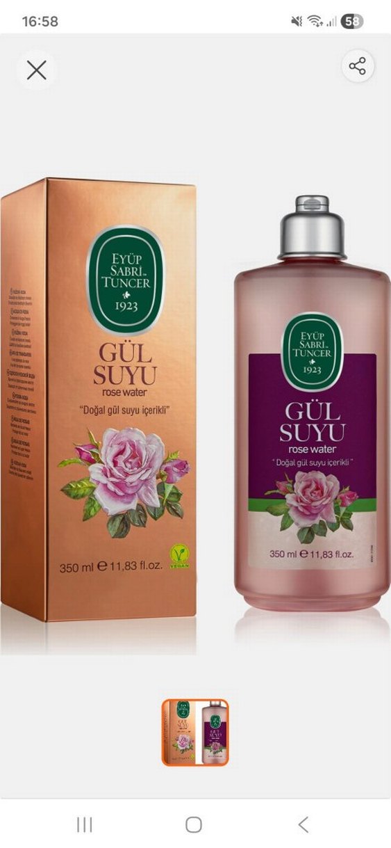 Eyüp Sabri Tuncer Gül Suyu Duş Jeli 350 ml - Görsel 2