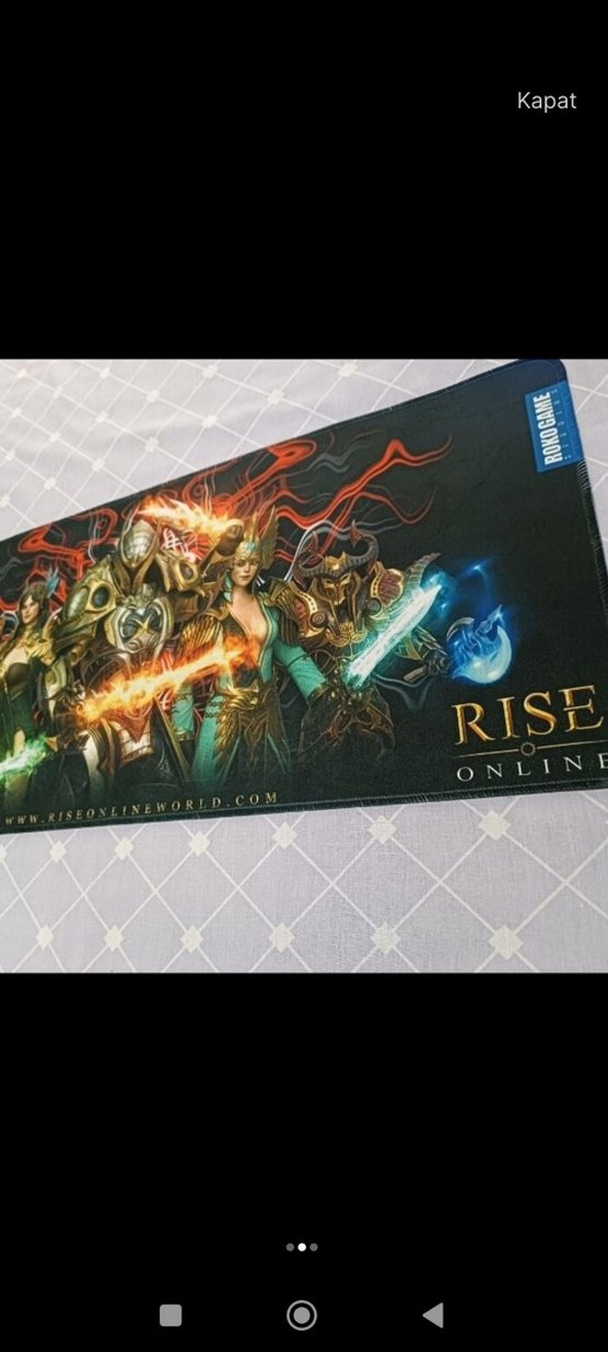 Rise Online Temalı Büyük Oyun Mouse Pad 70×30 - Görsel 2