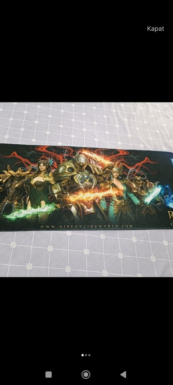 Rise Online Temalı Büyük Oyun Mouse Pad 70×30 - Görsel 3