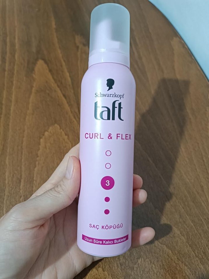 Taft saç köpüğü bir kez kullandım - Görsel 2