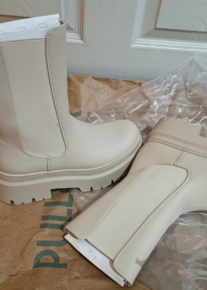 Pull bear kadın bot sıfır - Görsel 3