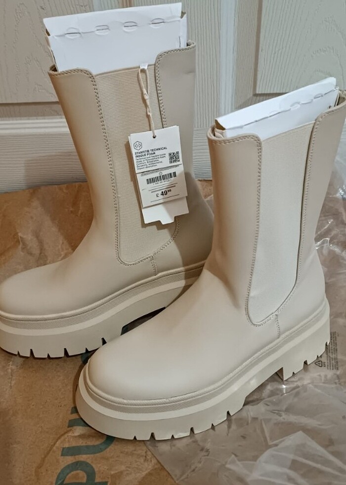 Pull bear kadın bot sıfır - Görsel 4