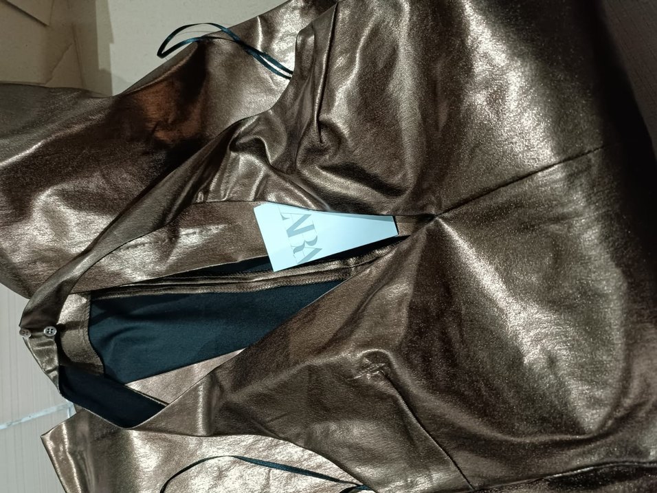 Zara halter yaka elbise - Görsel 2