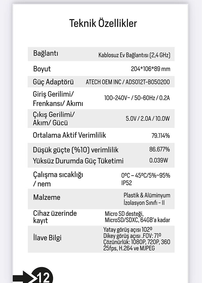 Arçelik kamera - Görsel 3