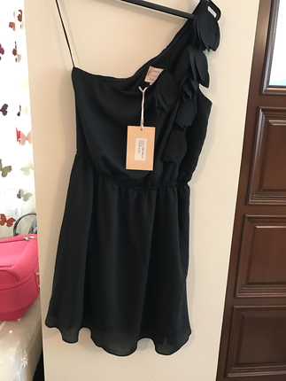 Diğer Eva&lola; siyah mini elbise