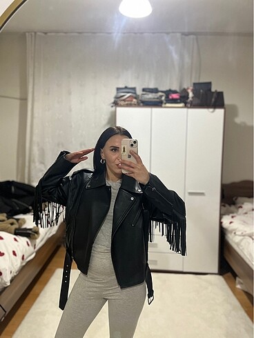 xs Beden Deri Ceket