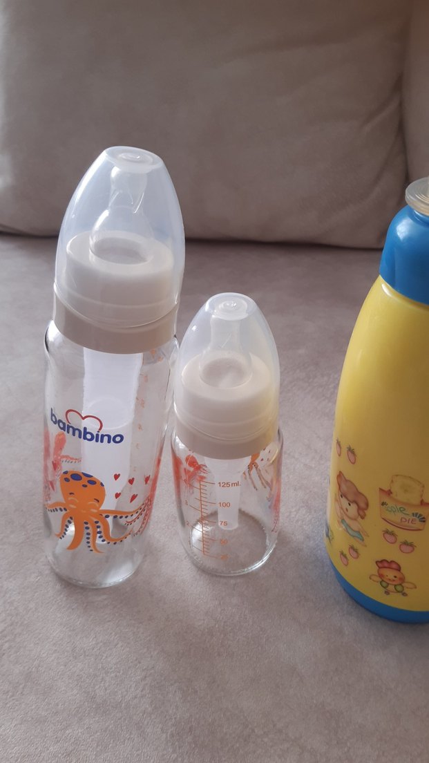 Renkli Bebek Biberonları Seti - Görsel 2