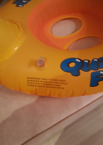 Sarı Ördek Desenli Şişme Çocuk Can Simidi - Görsel 3