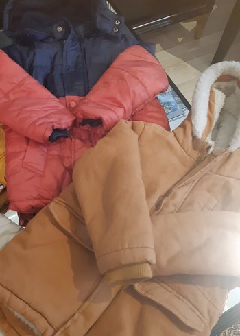 Çok Renkli Fermuarlı Erkek Çocuk Mont - Görsel 3