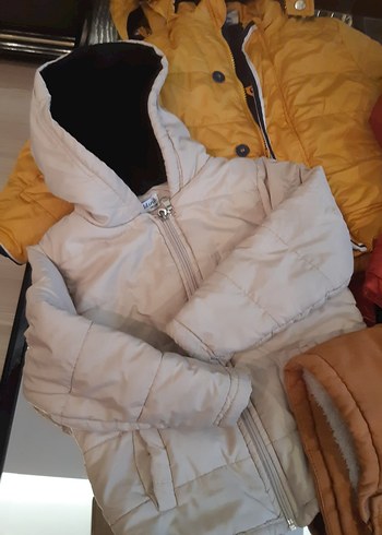 Çok Renkli Fermuarlı Erkek Çocuk Mont - Görsel 2