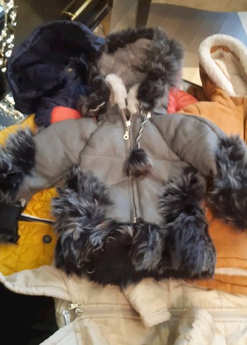 Çok Renkli Fermuarlı Erkek Çocuk Mont - Görsel 4