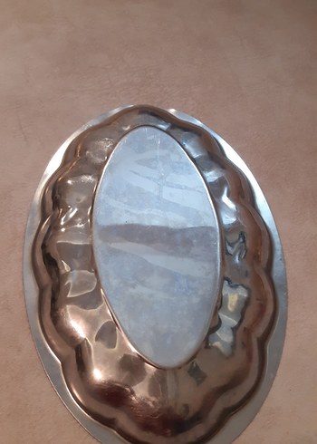 Parlak Metal Tepsi - Görsel 2