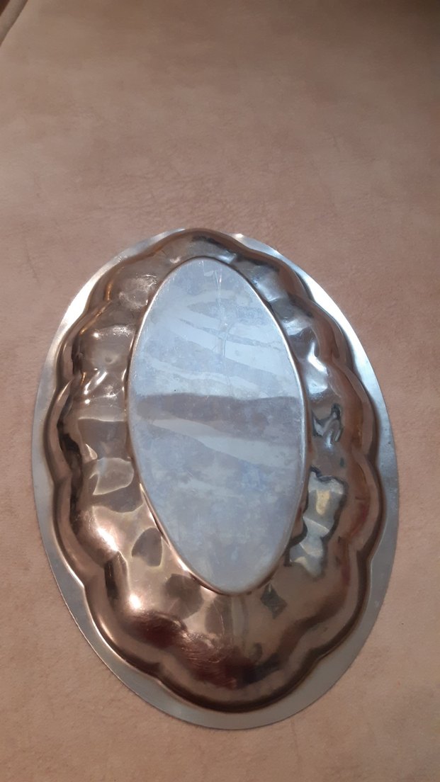 Parlak Metal Tepsi - Görsel 2