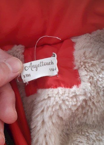 Erkek Çocuk Kırmızı Kürklü Mont - Görsel 2