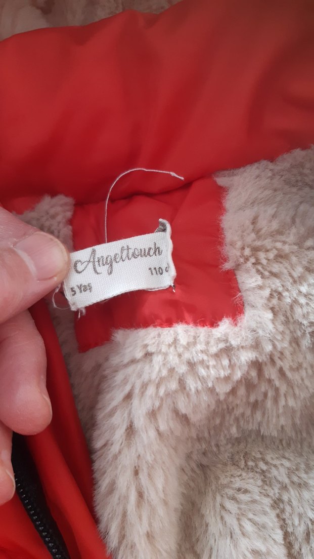 Erkek Çocuk Kırmızı Kürklü Mont - Görsel 2