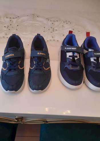 Erkek Çocuk Lacivert Spor Ayakkabı Velcro