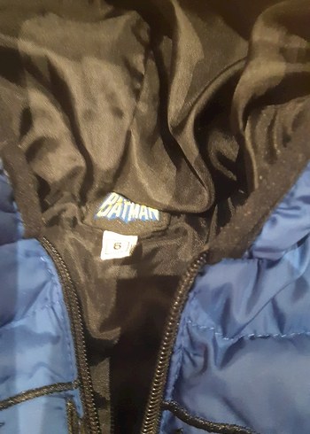 Erkek Çocuk Mavi Fermuarlı Mont batmen mont - Görsel 7