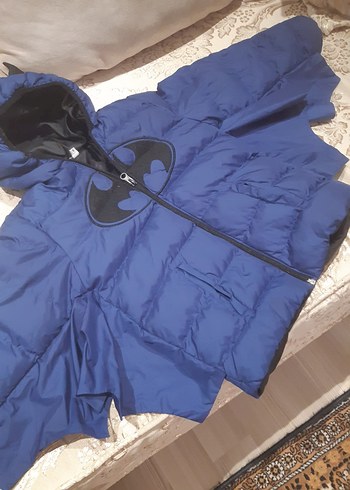 Erkek Çocuk Mavi Fermuarlı Mont batmen mont - Görsel 2