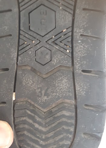 34 Beden Koyu Mavi Erkek Çocuk Spor Ayakkabı Velcro