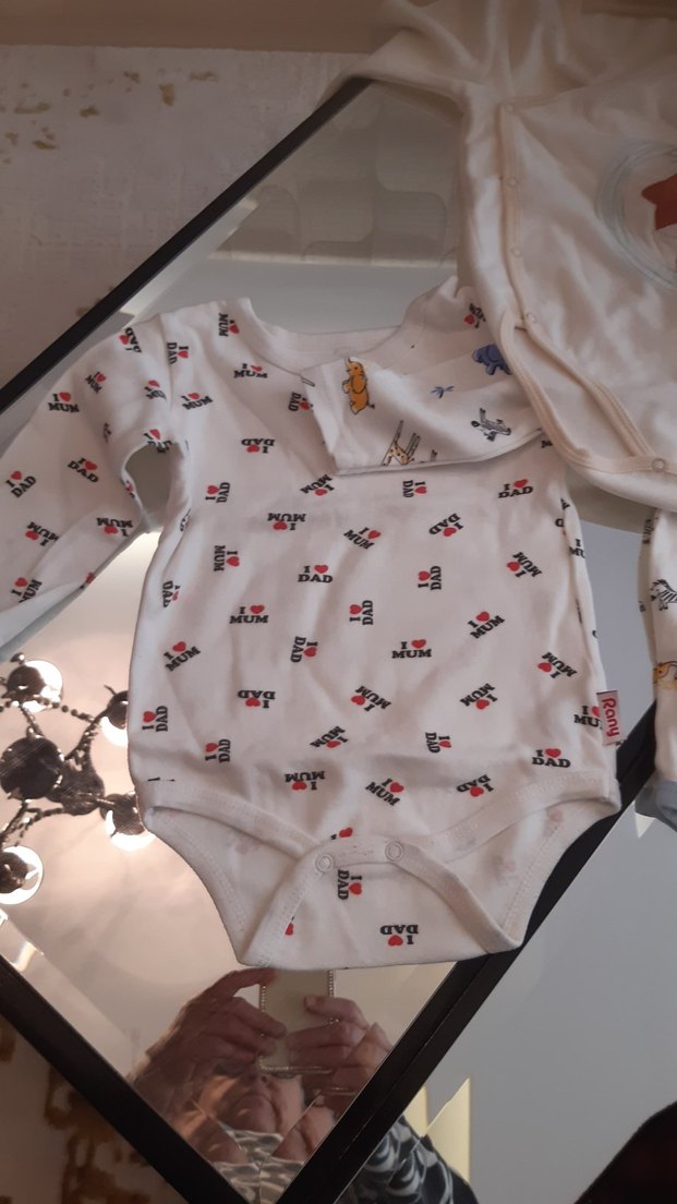 Bebek Erkek Uzun Kollu Baskılı Pamuk Body - Görsel 2