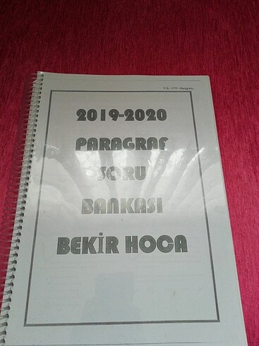 paragraf soru bankası 