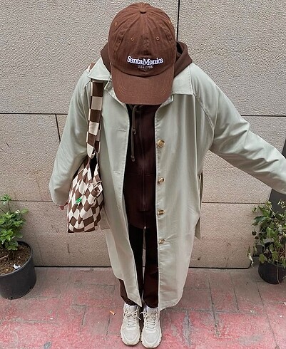 Suud Collection Oversize trençkot