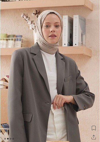 Beden Freshscarf vual crash taş rengi şal