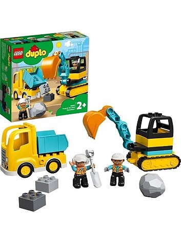 Lego Duplo Kamyon Paletli Kazıcı 10931