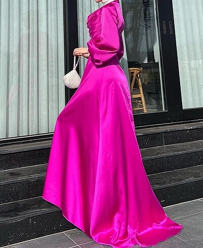 Diğer Pembe abiye