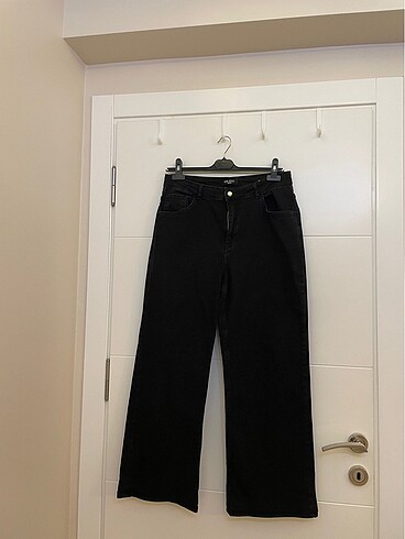 Siyah Wide leg pantolon