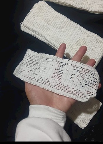 Bohem Tarzı El Yapımı Dantel Şeritler - Görsel 2
