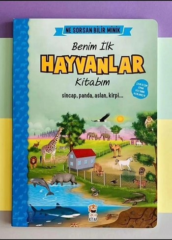 Benim İlk Hayvanlar ve Bitkiler Kitap Seti Dev Boy