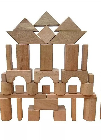 Diğer Ahşap Doğal Yapı Blokları oyuncak