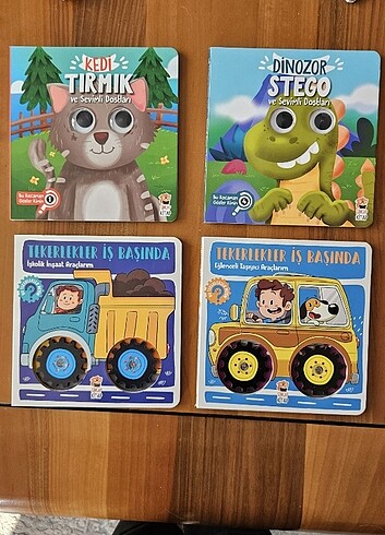 Hareketli Kitaplar sıfır ürünlerdir 