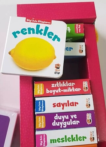  Beden Bilgi Dolu Minik Kitaplar Sıfır 