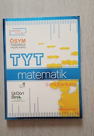 ÜÇ DÖRT BEŞ YAYINLARI TYT MATEMATIK SORU BANKASI