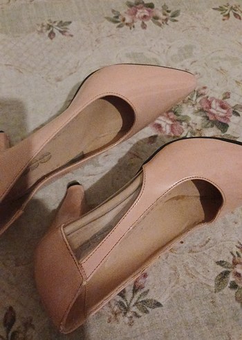 Pembe Stiletto Topuklu Kadın Ayakkabı - Görsel 7