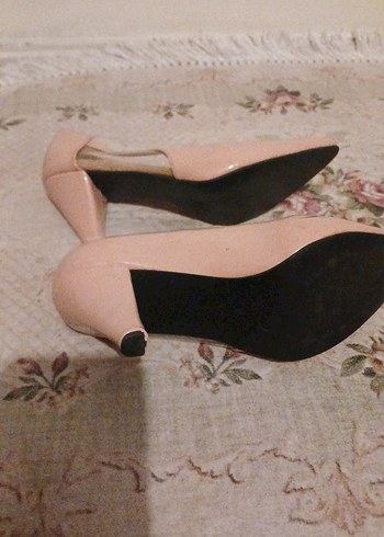 Pembe Stiletto Topuklu Kadın Ayakkabı - Görsel 5