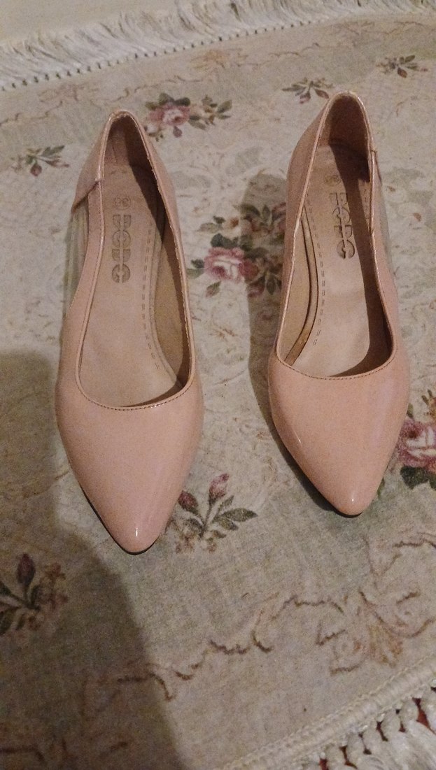 Pembe Stiletto Topuklu Kadın Ayakkabı - Görsel 2