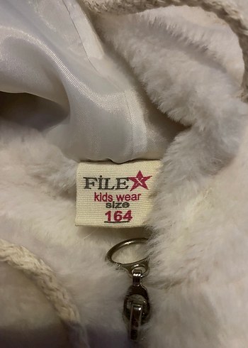 Kırık beyaz kürk mont - Görsel 5