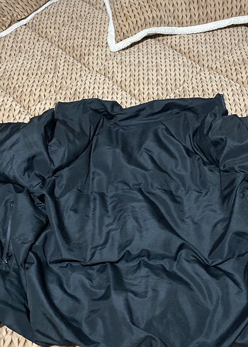 Siyah erkek kadın Midi Boy Rahat Kışlık Mont - Görsel 3