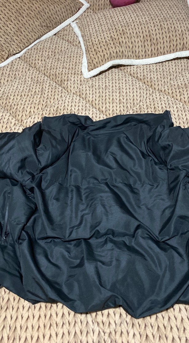 Siyah erkek kadın Midi Boy Rahat Kışlık Mont - Görsel 3