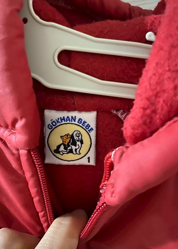 Kırmızı Kapüşonlu Erkek Çocuk Mont - Görsel 2