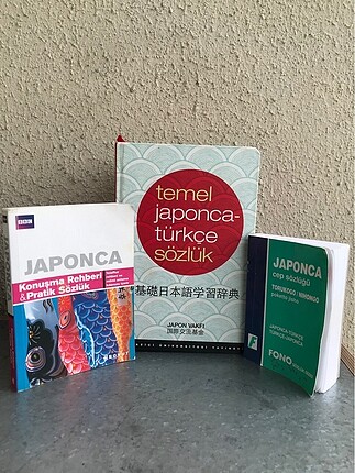 Japonca Sözlük Seti