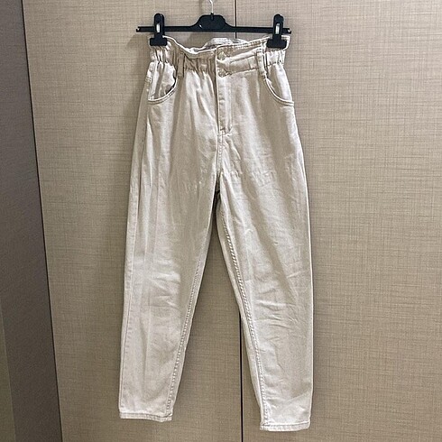 Bej Mom Jean