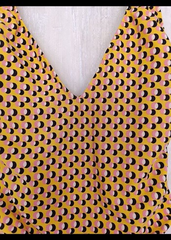 Sarı Bohem Zara Mayo - Görsel 3