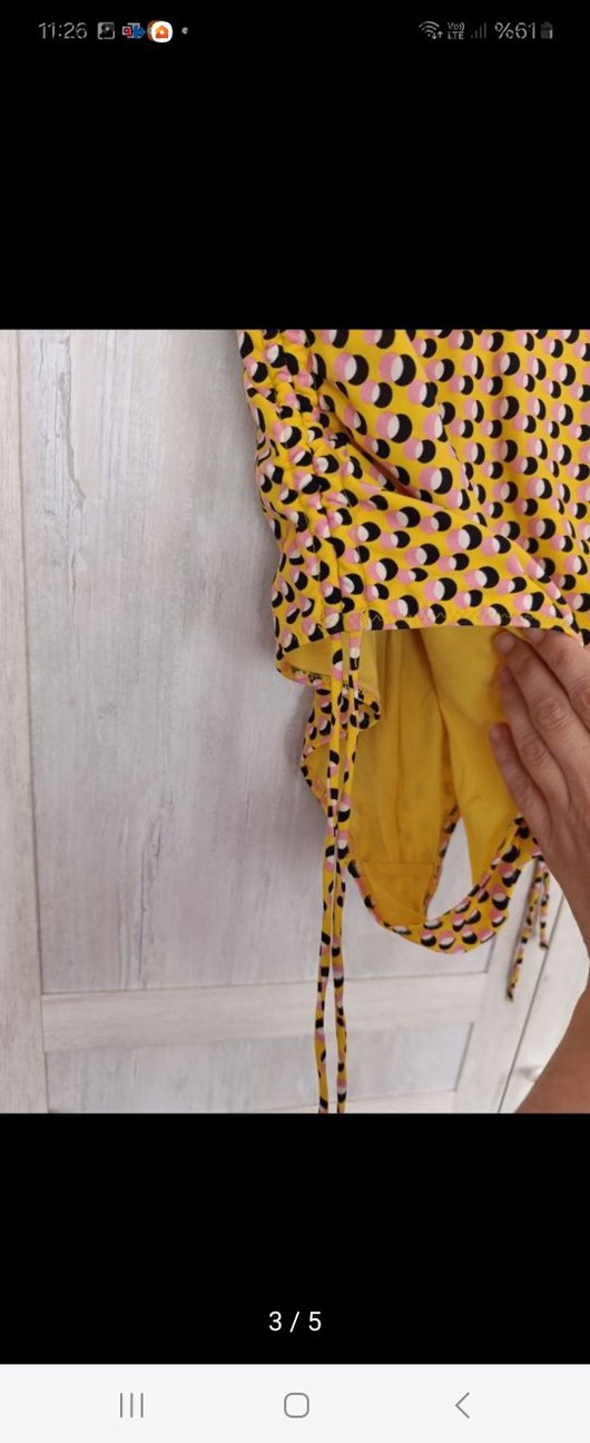 Sarı Bohem Zara Mayo - Görsel 2