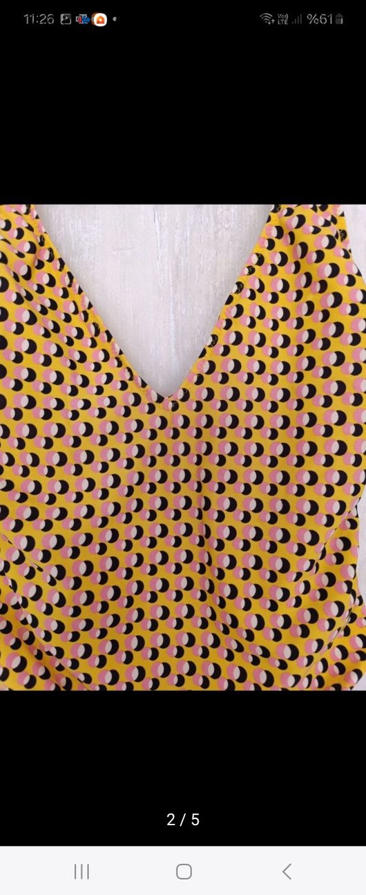 Sarı Bohem Zara Mayo - Görsel 3