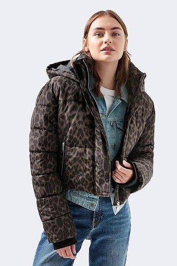 Mavi Jeans Leoparlı mont