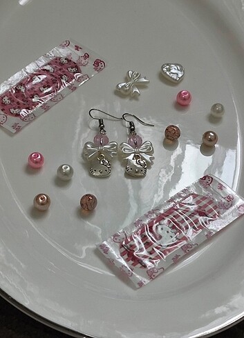 Beden çeşitli Renk Hello Kitty Küpe Son urun